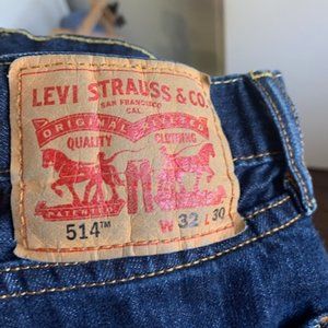 Levi's blue jeans